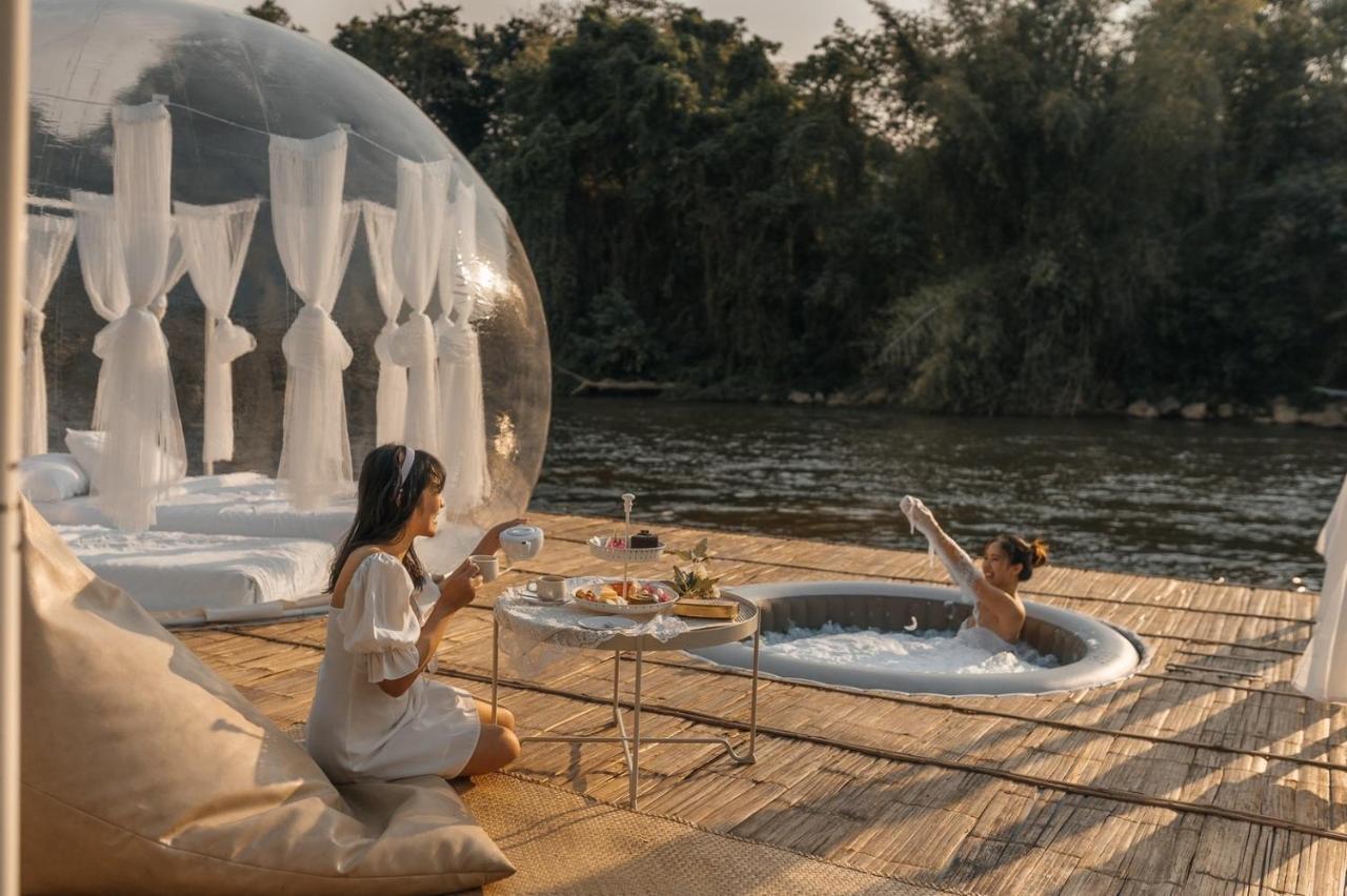 The Three Bubble Houses Ban Huai Maenam Noi Eksteriør billede