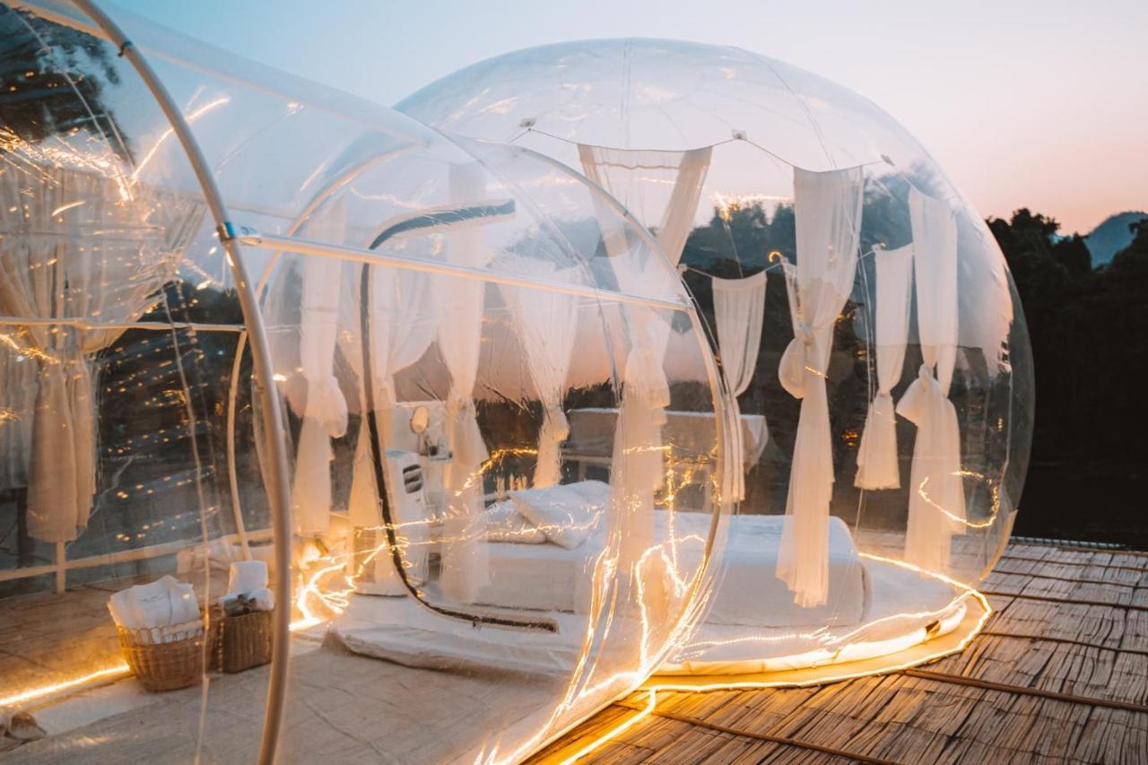 The Three Bubble Houses Ban Huai Maenam Noi Eksteriør billede