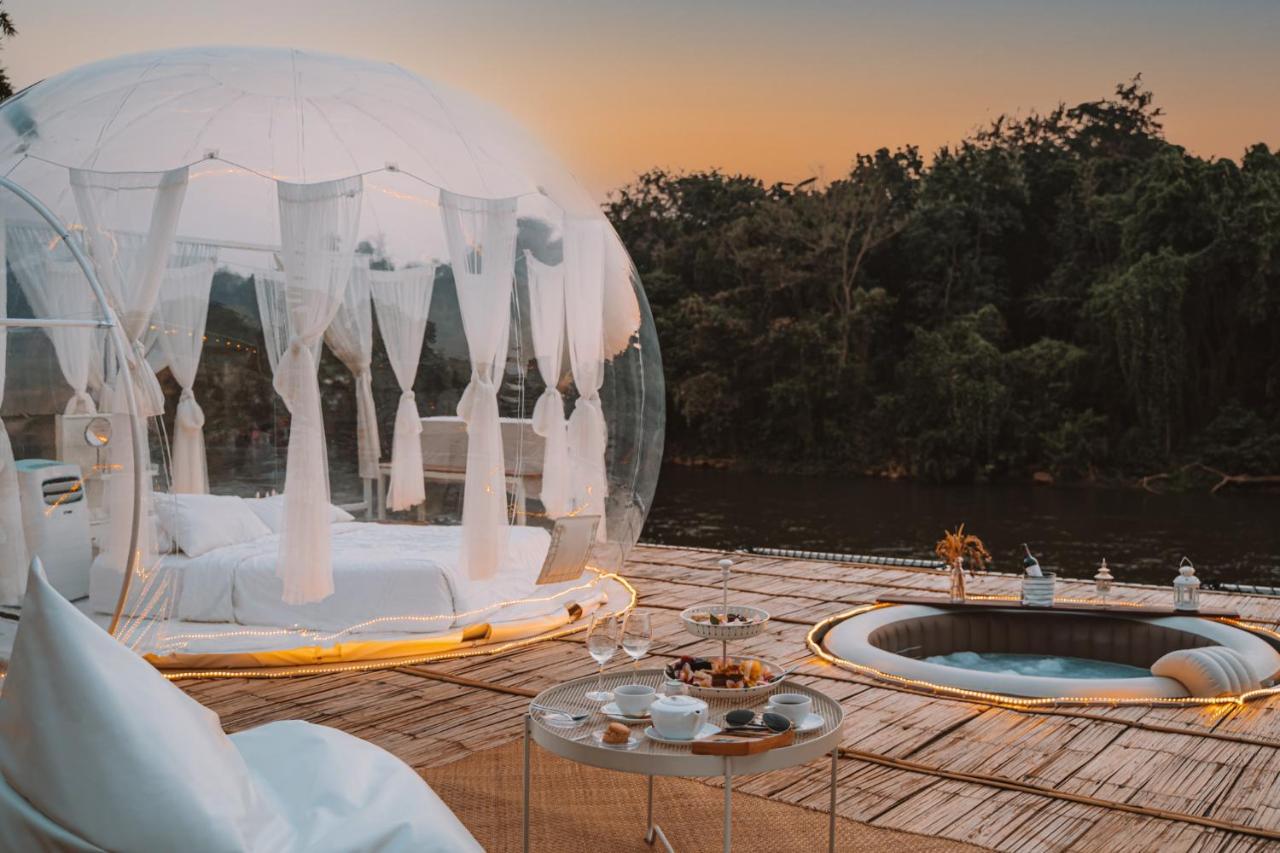 The Three Bubble Houses Ban Huai Maenam Noi Eksteriør billede