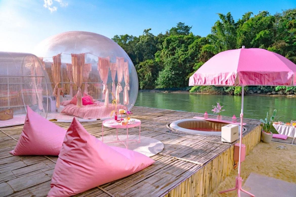 The Three Bubble Houses Ban Huai Maenam Noi Eksteriør billede